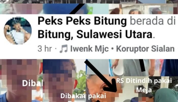 Hukum Mati di Kota Bitung?, Tito Cs Persekusi Brutal Remaja 16 Tahun, Polres Bitung Lelet Gelar Tersangka dan Pemkot Terkesan Tutup Mata!