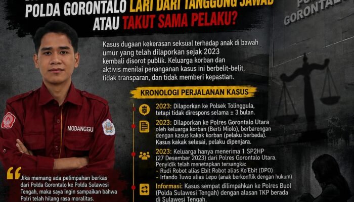 Perkara Dugaan Pemerkosaan Anak di Bawah Umur di Tolinggula Memasuki Babak Baru, Isu Pelimpahan ke Polda Sulawesi Tengah Muncul